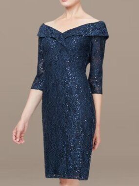 sachin and babi light blue dress Alex Evenings Women's Sleeveless Jacquard Empire Waist Gown